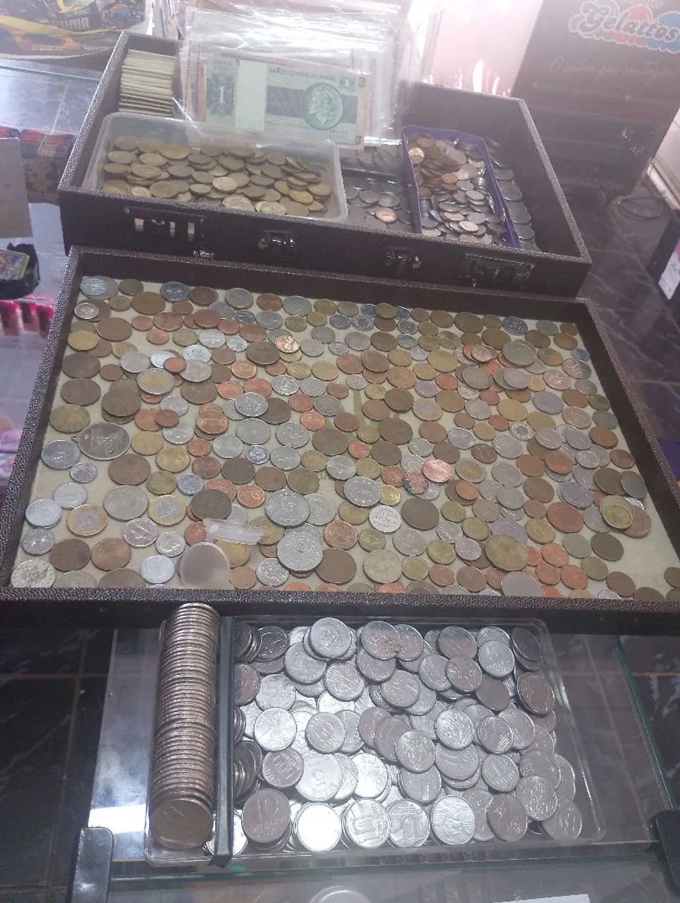 Moedas e Cédulas Antigas.numismática, vintage  - Foto 5