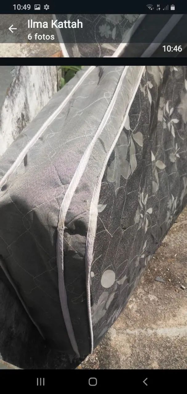 COLCHAO SAO TREIS FINOS COM CAPA FIXA ESPUMA MUITO CONFORTAVEL BAIRRO BONFIM 