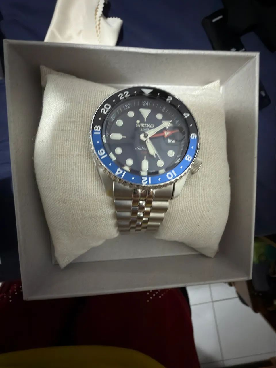 Relógio Seiko batman gmt - Foto 3