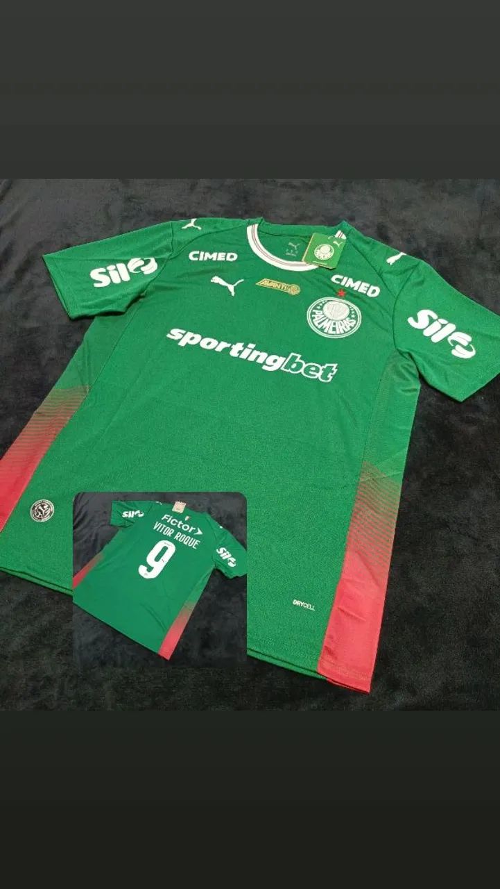 Camisa lançamento do Palmeiras personalizada 