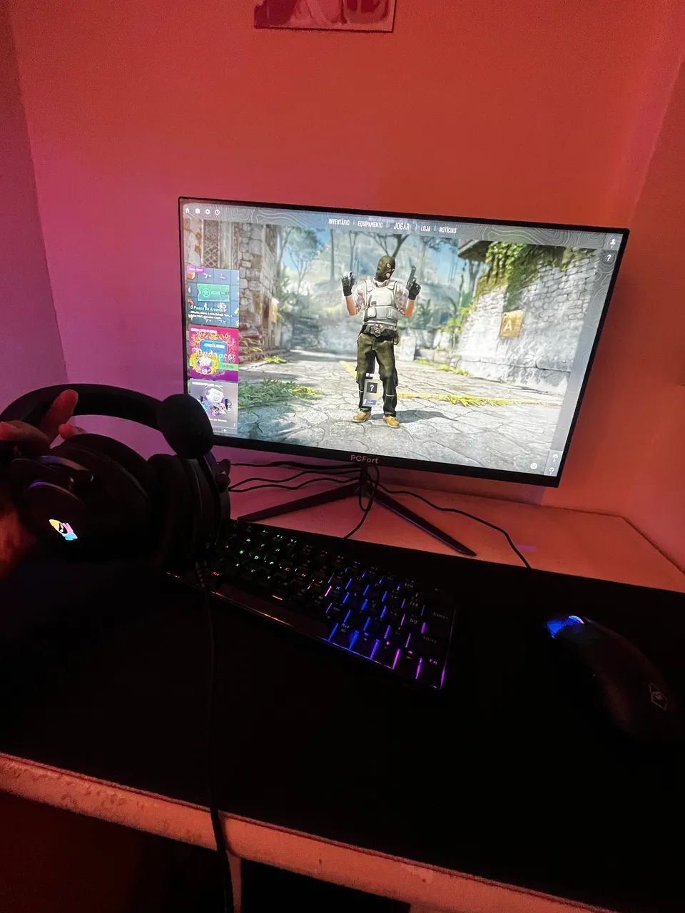 Pc Gamer completo (com perifericos) - Foto 2