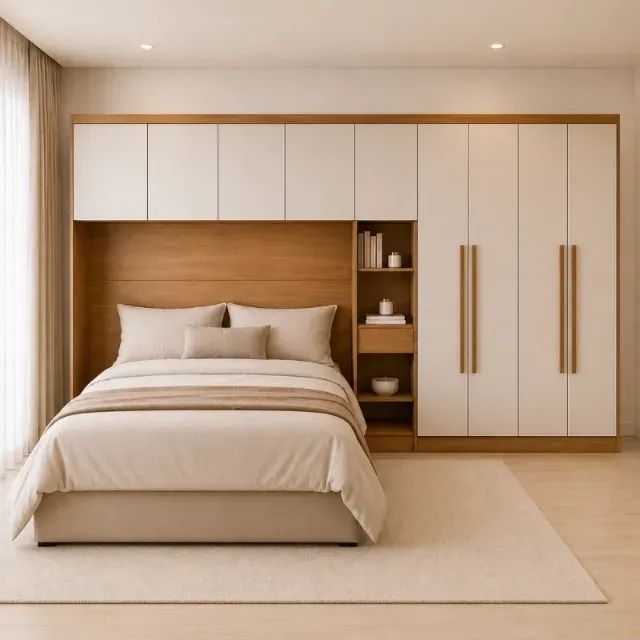 quarto roupeiro modulado queen 
