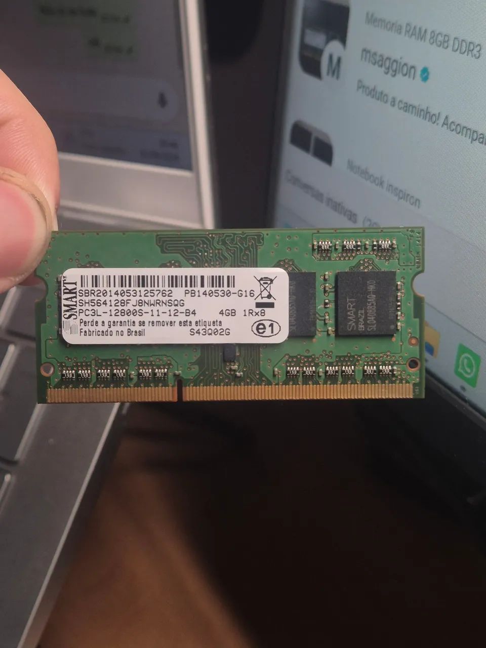 Memoria Ram DDR3 4GB