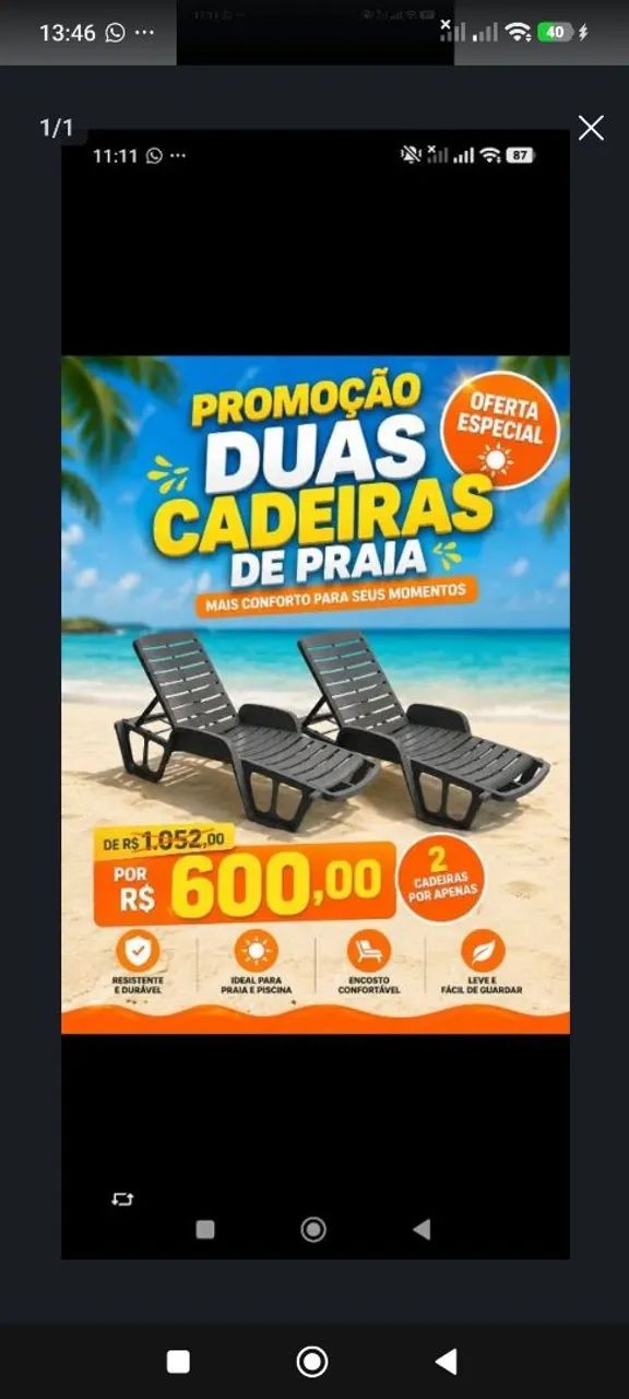 Cadeiras de piscina 