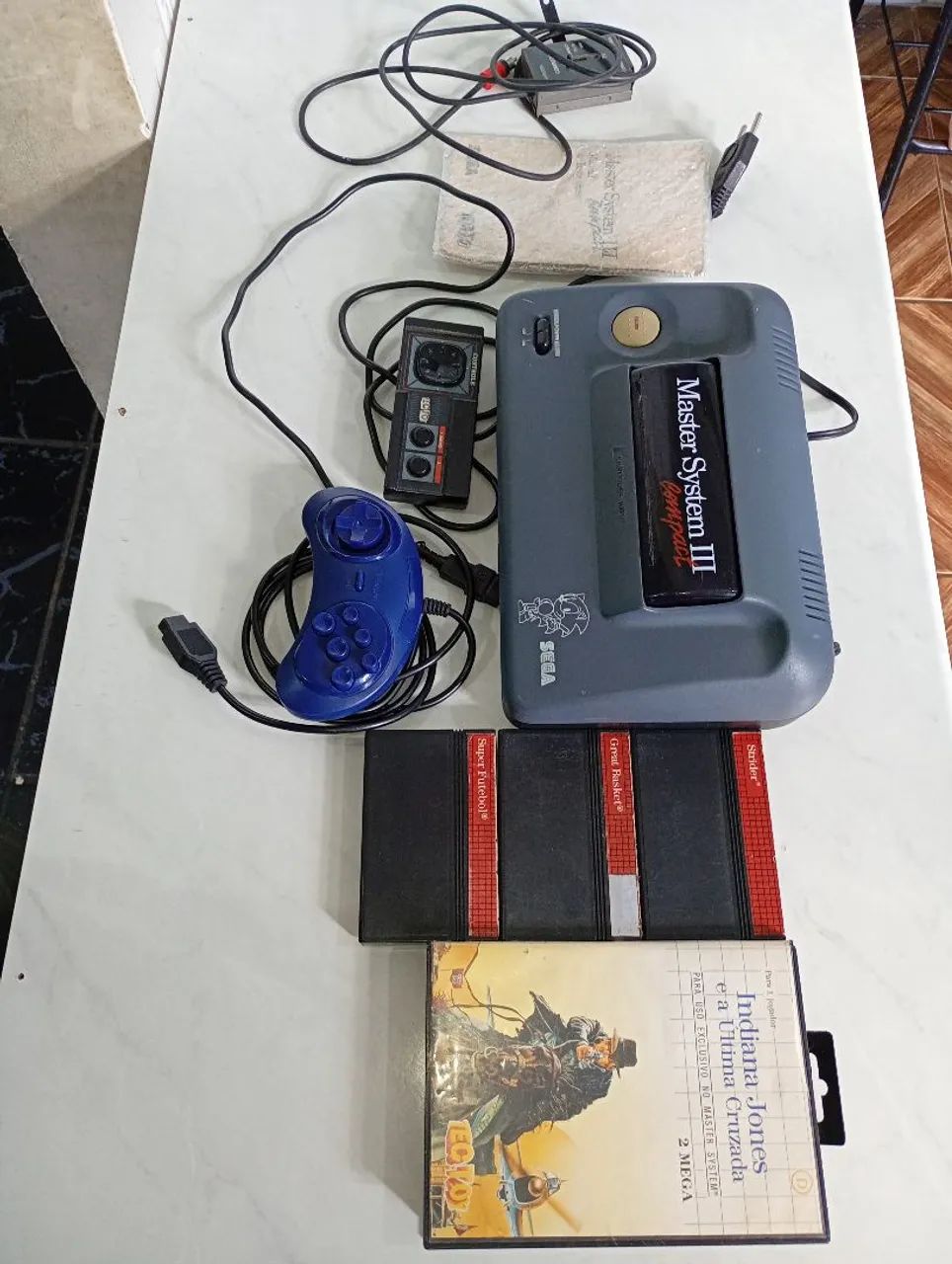 Master System completo faço envio 