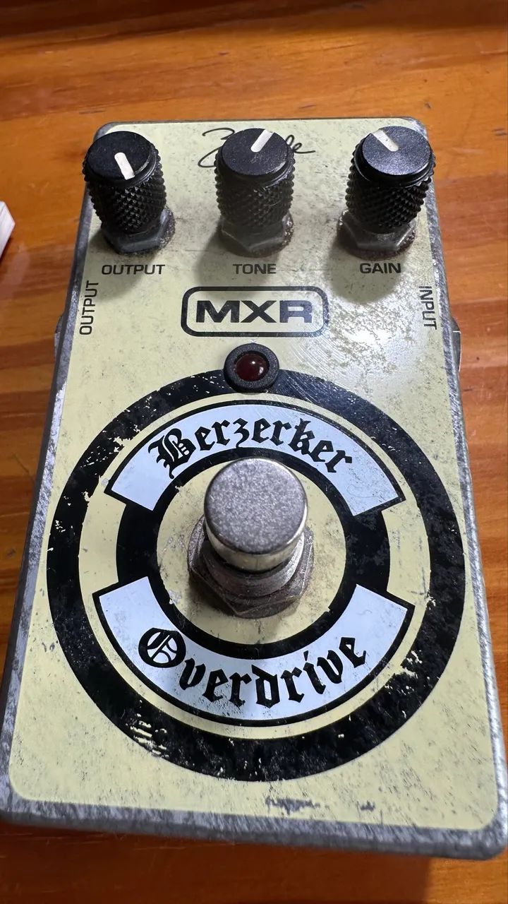 Pedal Zakk Wylde Mxr Zw44 Berzerker Overdrive (Usado