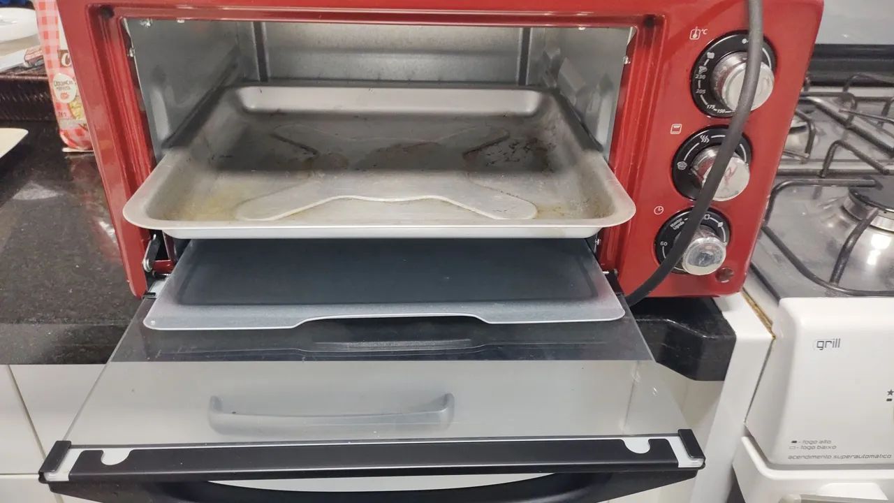 Forno elétrico_ cor vermelho  - Foto 3