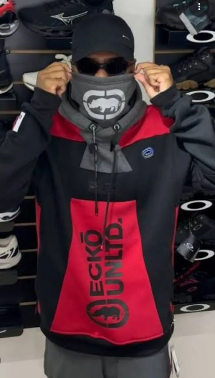 Moletom ecko ninja estilo nino abravanel - Foto 4