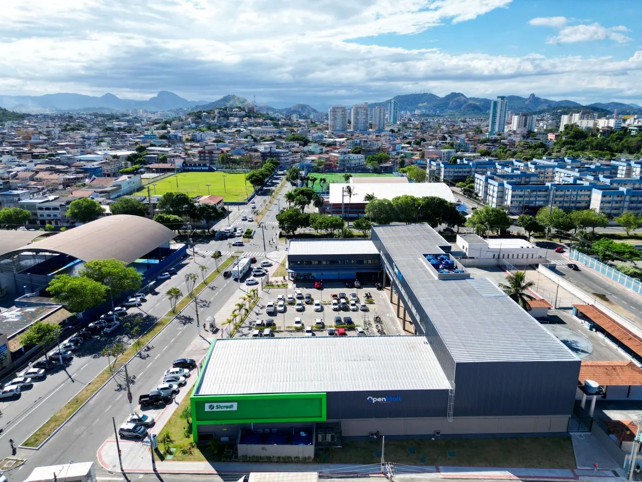 Lojas comerciais para locação no Open Mall Itaparica