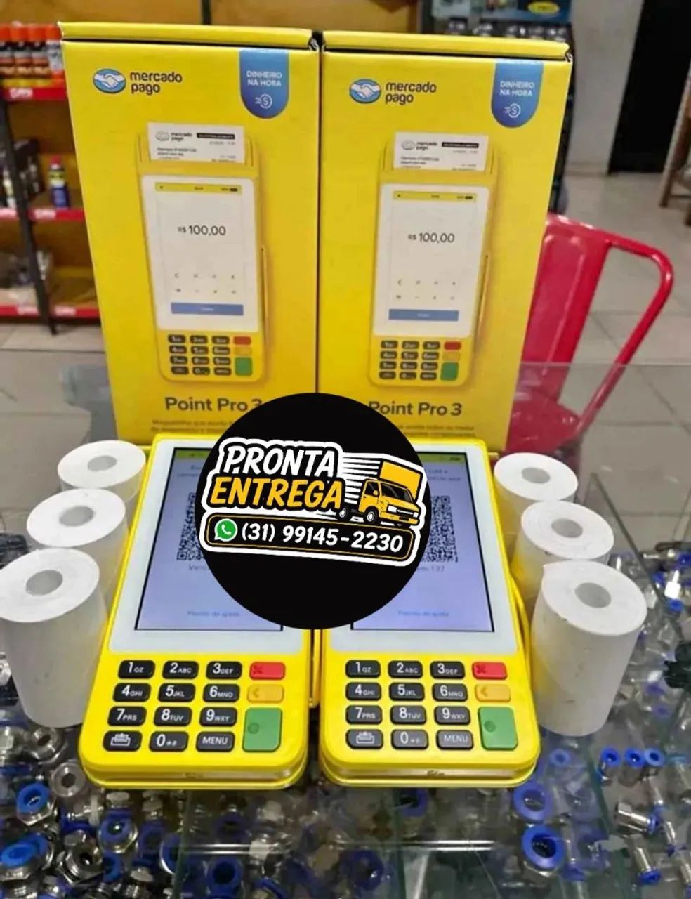 Maquininha de cartão PROMOÇÃO Abril