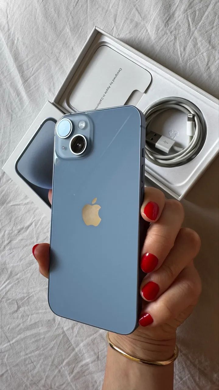 Apple iPhone 14 本体 ブルー256GB iPhone 14, azul, 256GB - Celulares e Smartphones - Atibaia Jardim
