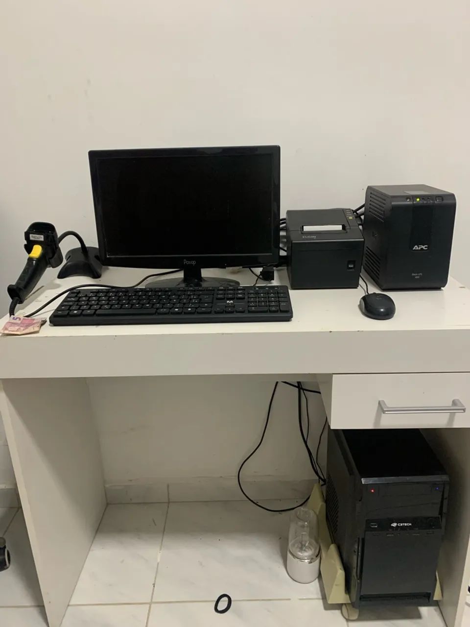 KIT PDV COMPLETO - COMPUTADOR + IMPRESSORA + LEITOR + NOBREAK