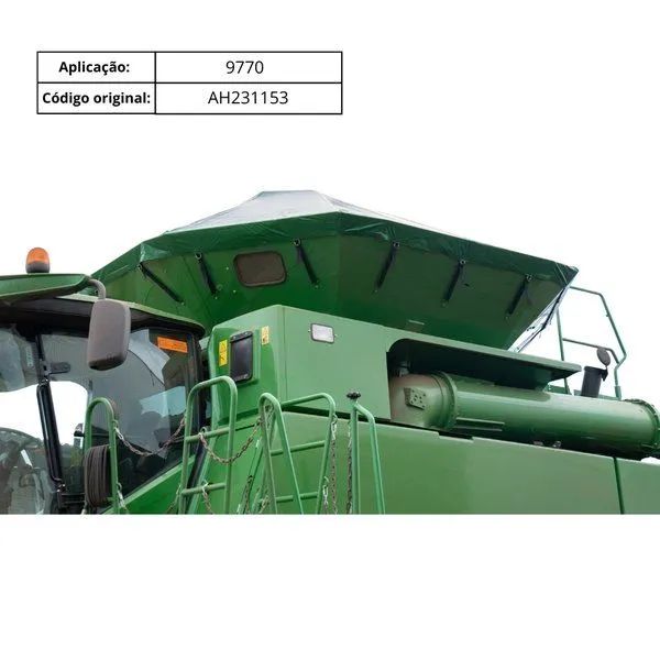Lona de Graneleiro John Deere 9770 Código AH231153