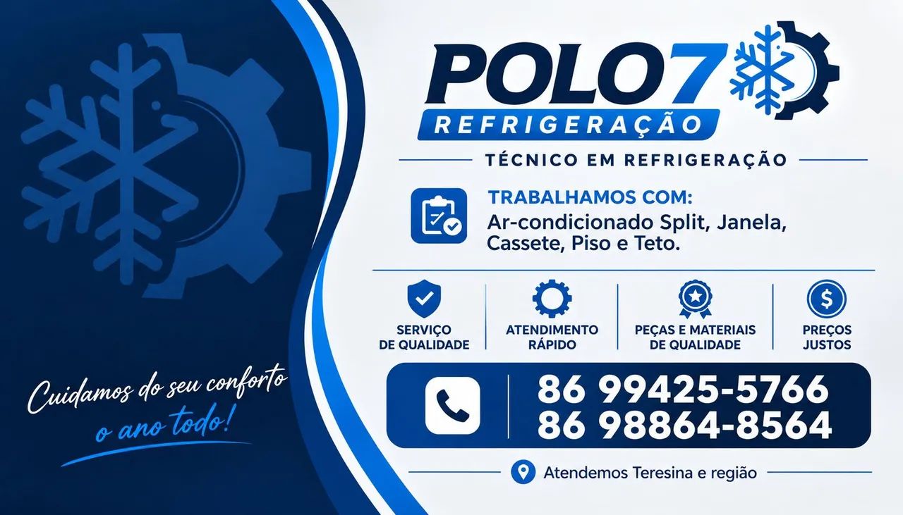 Serviços Técnicos em refrigeração 