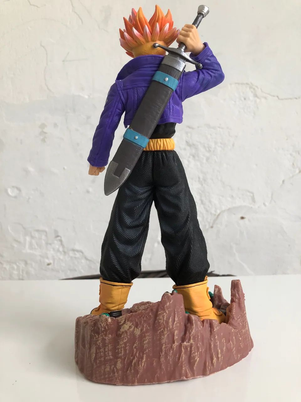 ACTION FIGURE-DRAGON-BALL TRUNKS SUPER SAIYAJIN. APROXIMADAMENTE 23CM - Foto 5