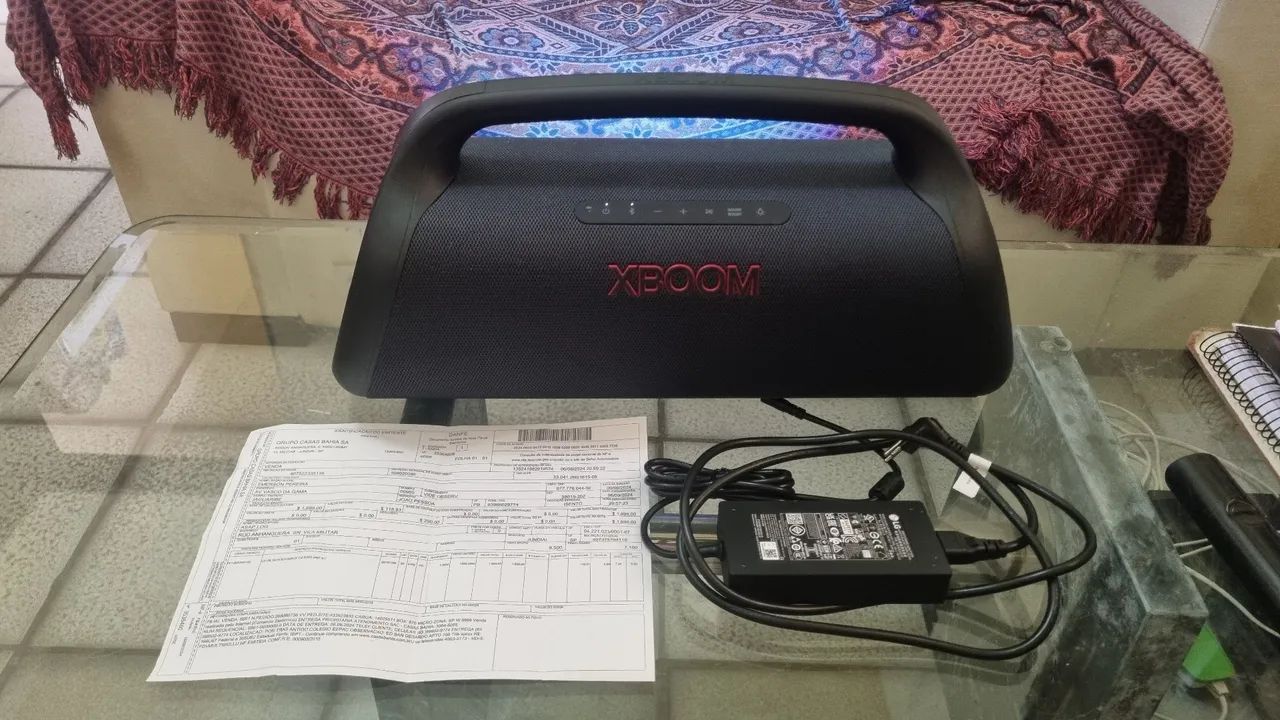 CAIXA BOOMBOX LG XG9S 120W RMS TOP - Aparelhos de Som - Jardim
