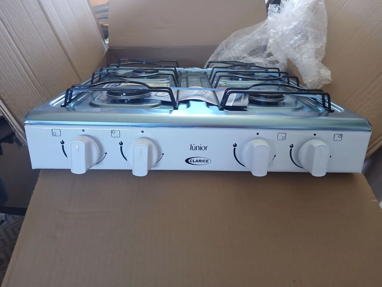 Fogao mesa novo zero 200 - Foto 2