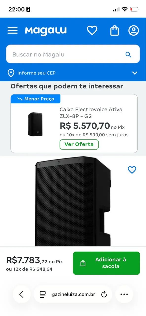 CAIXA EV ZLX G2 - Foto 2