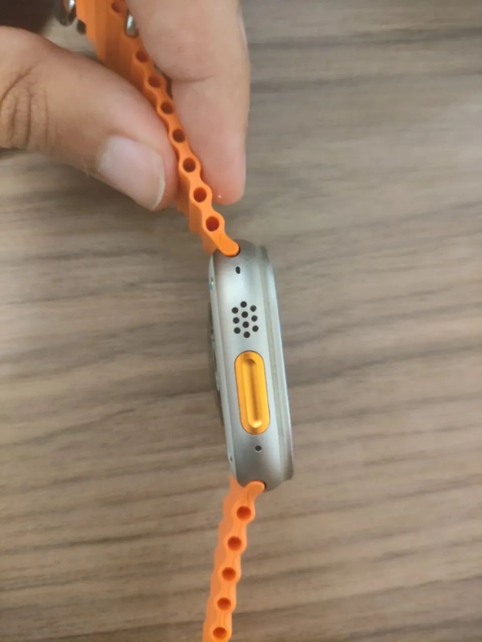 Smartwatch Microwear W69 Ultra Plus 49mm (Tela AMOLED) - Titânio + 2 Pulseiras - Foto 4