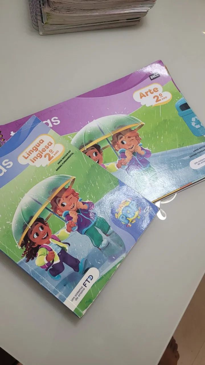 Livro FTD 2º ANO Coleção Trilhas completa  - Foto 3
