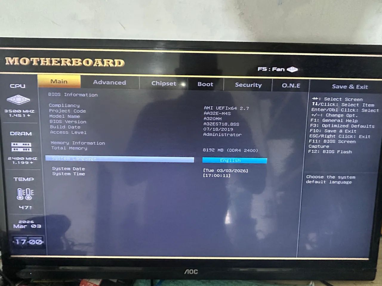 Tv Aoc 32 Polegadas NÃO É SMART! 