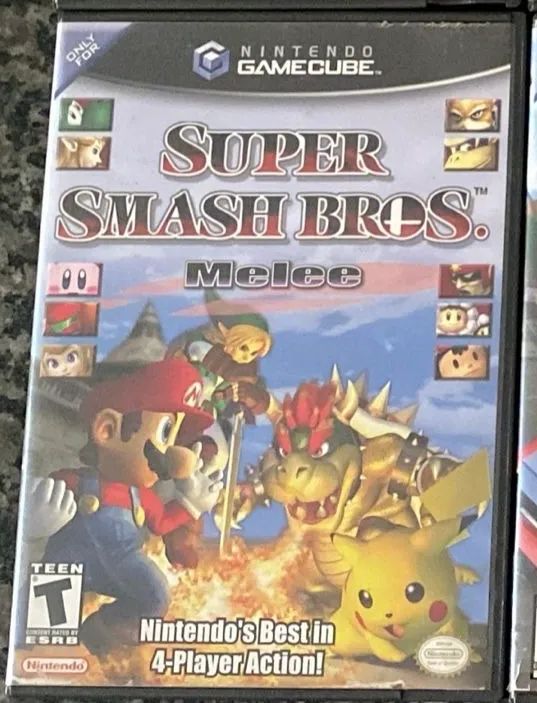 Jogo Super Smash Bros GameCube