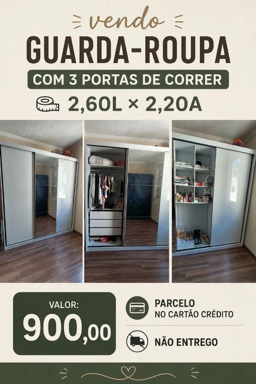 Guarda roupa de casal