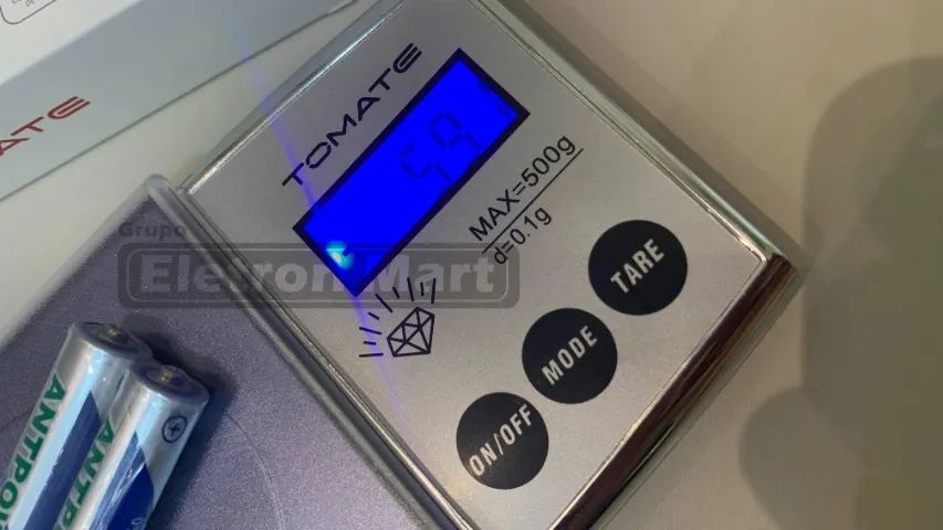 Mini Balança Alta Precisão Digital 0,1 à 500G (Entregamos) - Foto 2