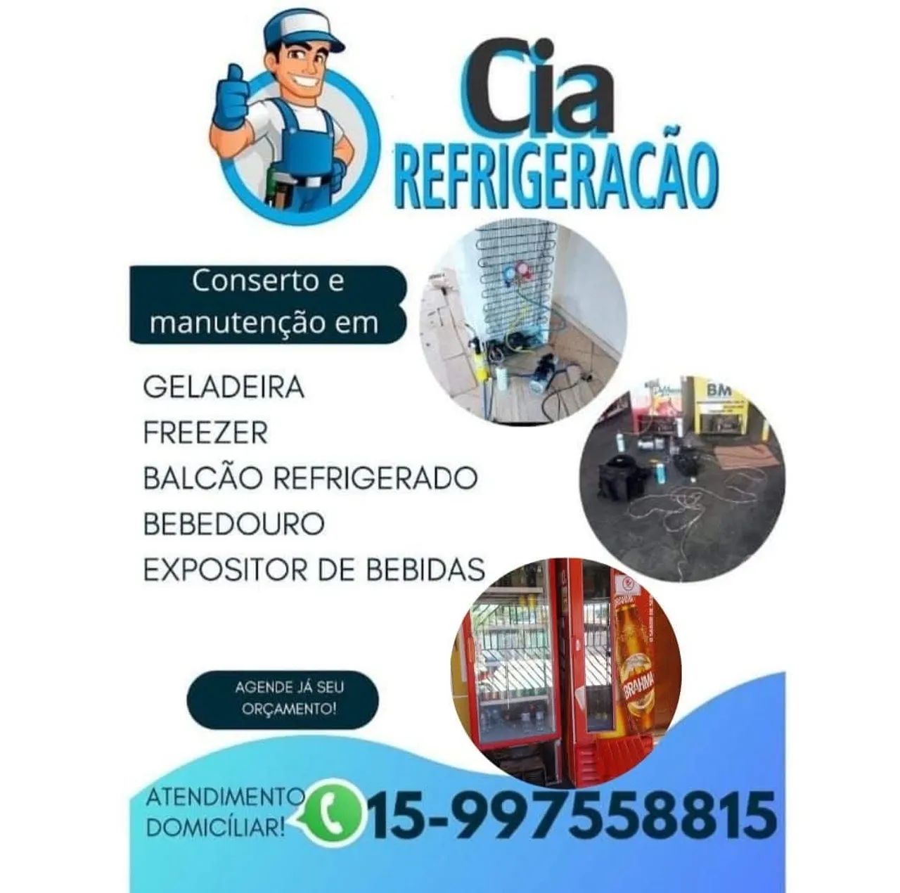Conserto de geladeira 
