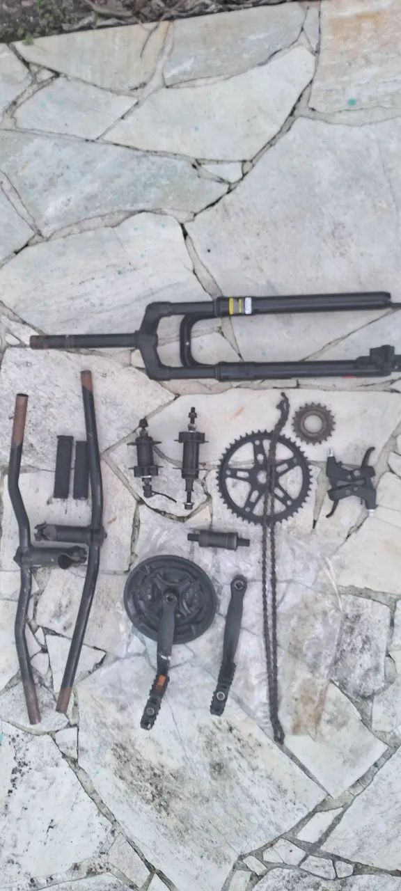 Oportunidade! Kit Peças De Bike Aro 29 - Monte A Sua / Reforma