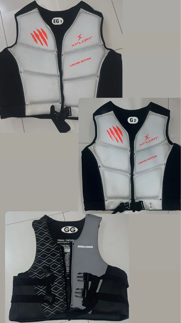 Coletes Xfloat e SeaDoo 