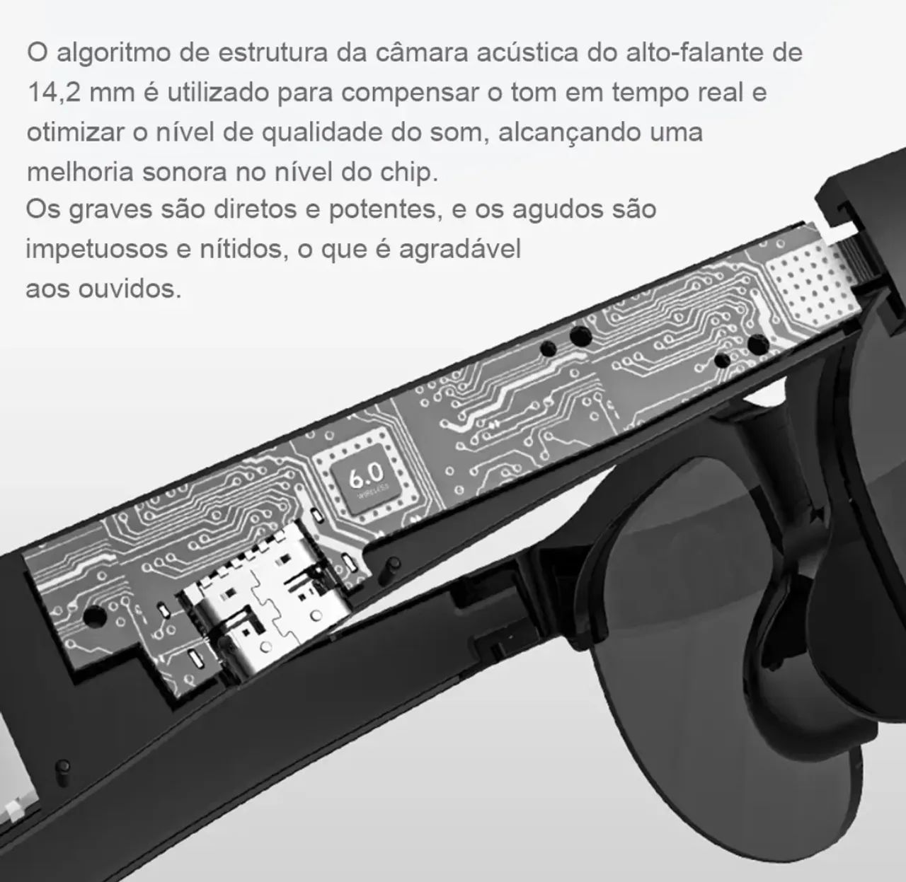 Óculos inteligente XG89 - Foto 4