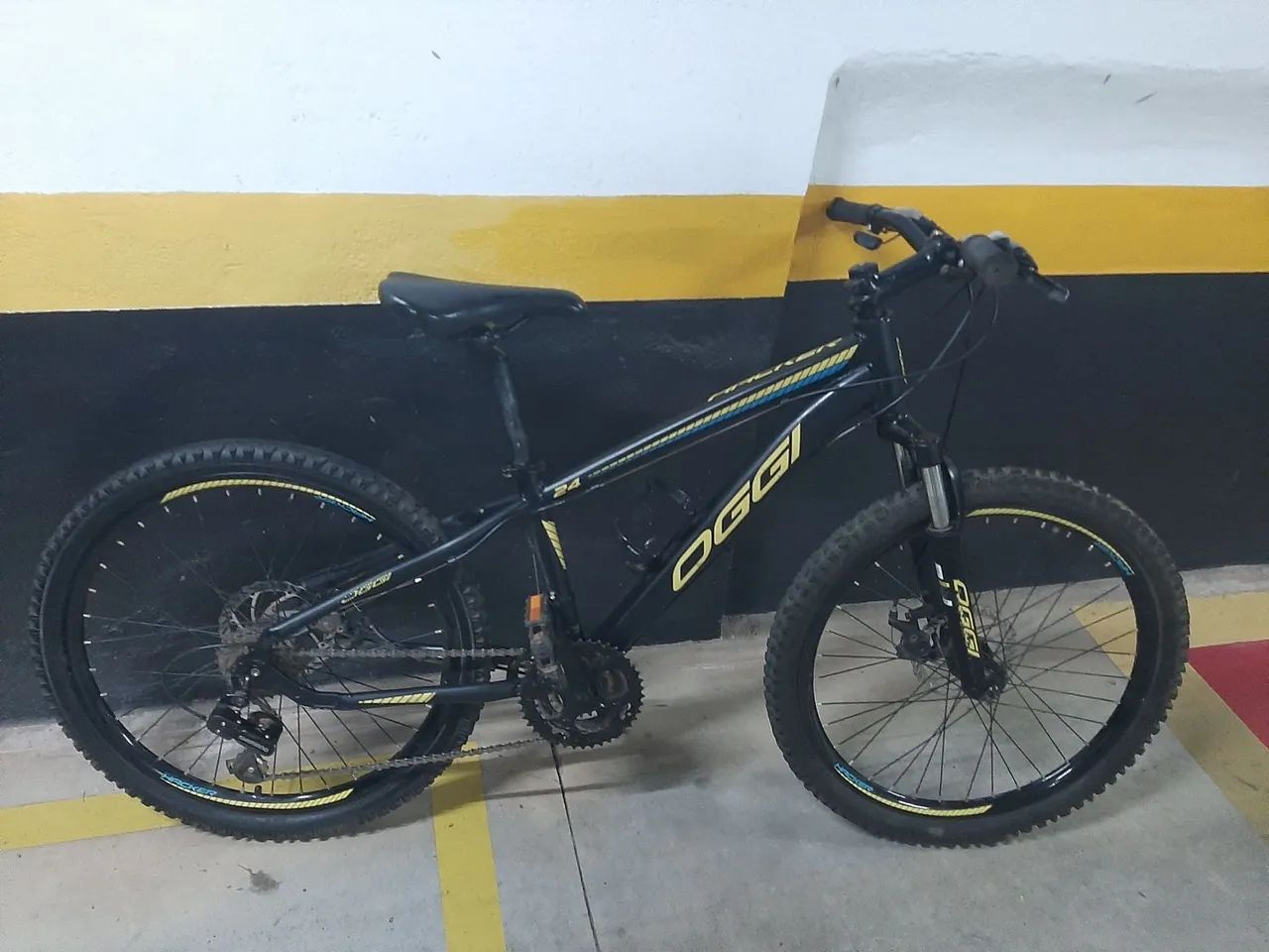 Bike OGGI Hacker Aro 24 - 21 V  - Foto 3