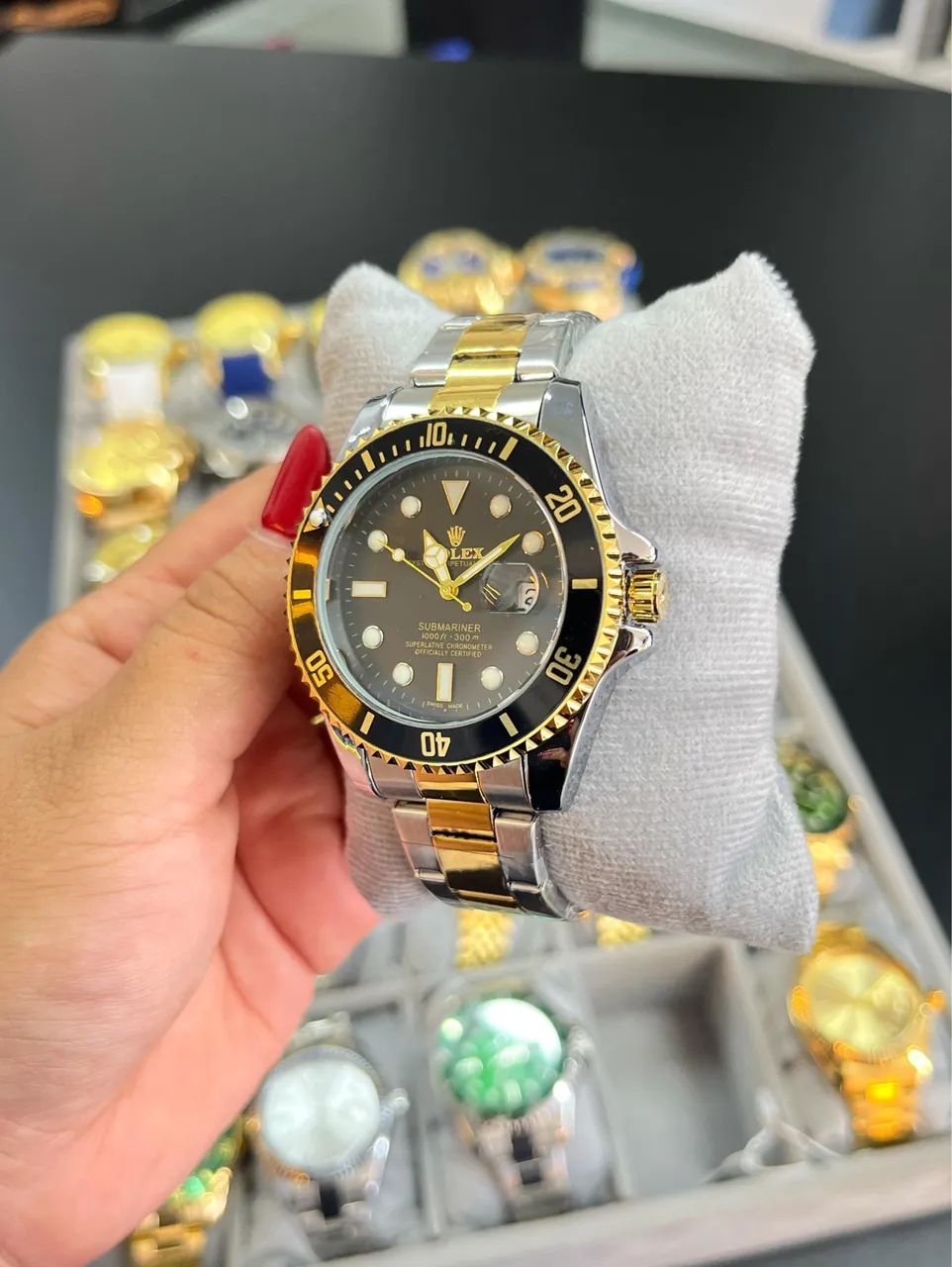 Relógio Submariner Prata - Foto 2