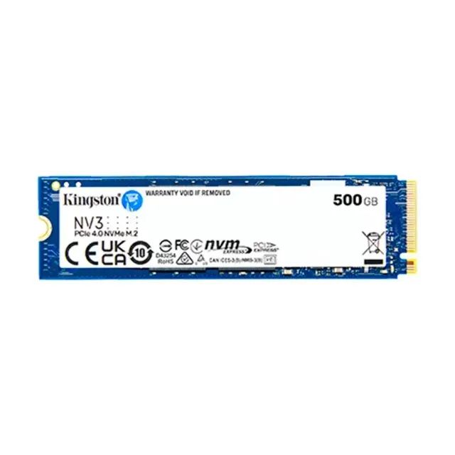 SSD Kingston NV3, 500 GB, M.2 2280, PCIe 4.0 x4, NVMe