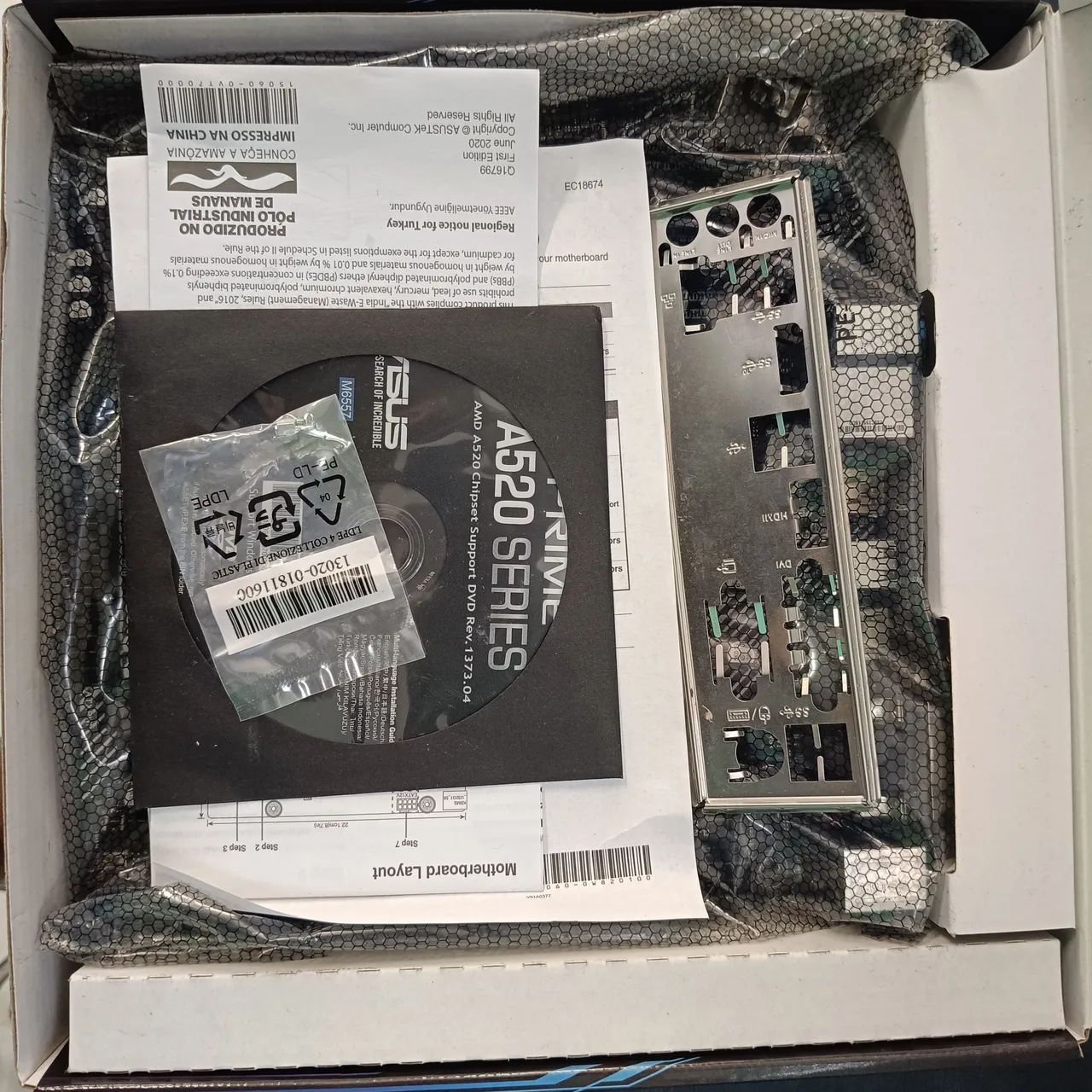 PLACA MÃE ASUS BA520M-E PRIME  - Foto 3