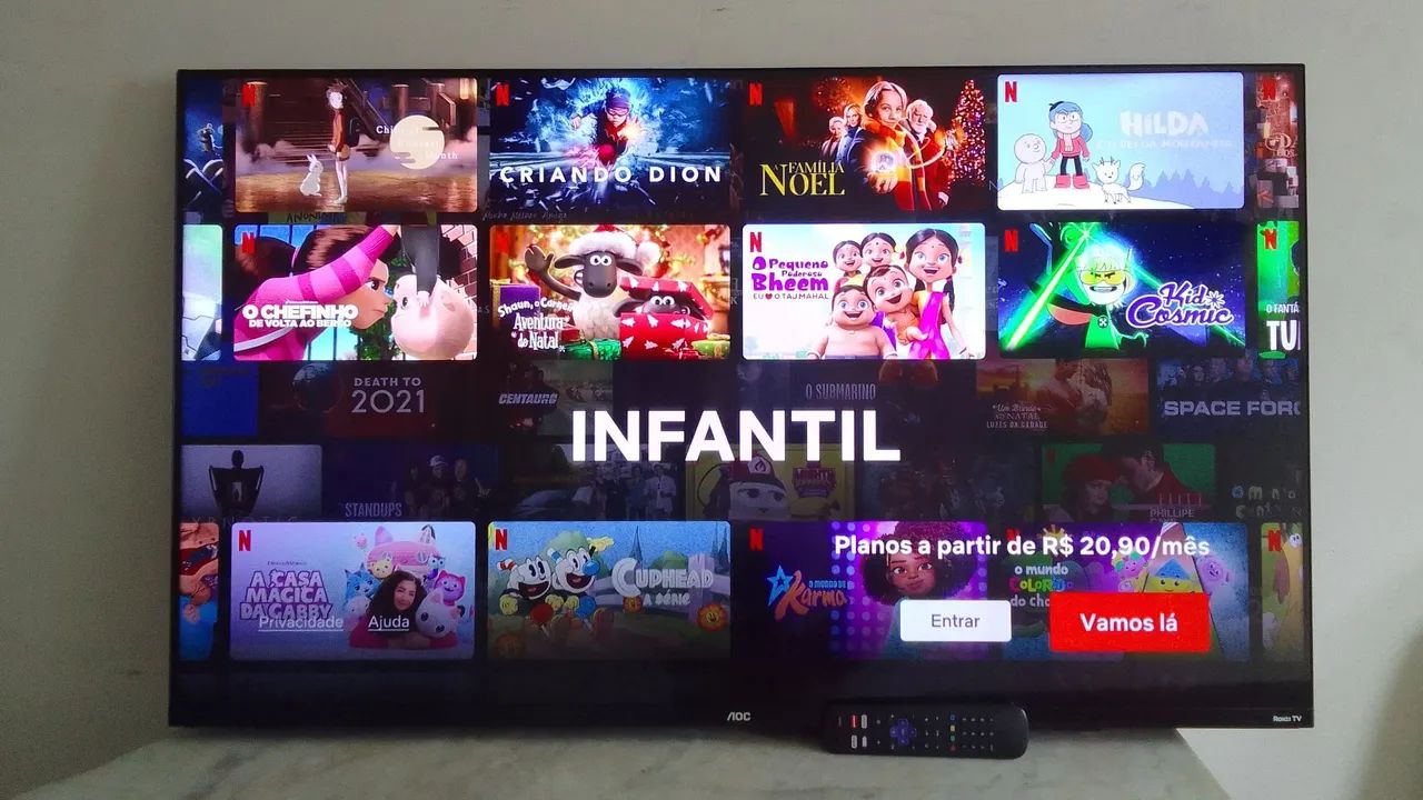 TV AOC 43 POLEGADAS SMART 4K  - Foto 5
