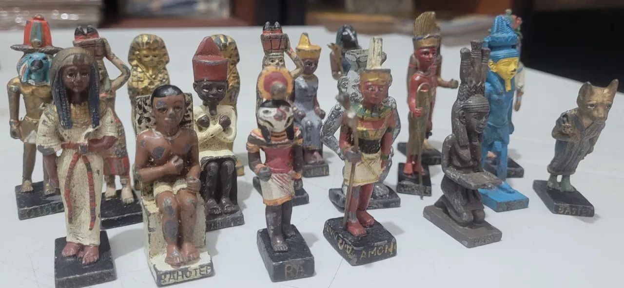 EGITO- MINIATURAS de DEUSES EGÍPCIOS  para COLECIONADORES  - Foto 4