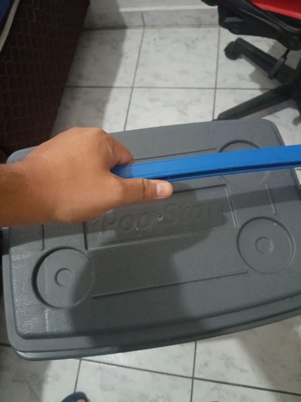 Cooler PopStar 34L com Rodas e Alça - Excelente Estado - Foto 3