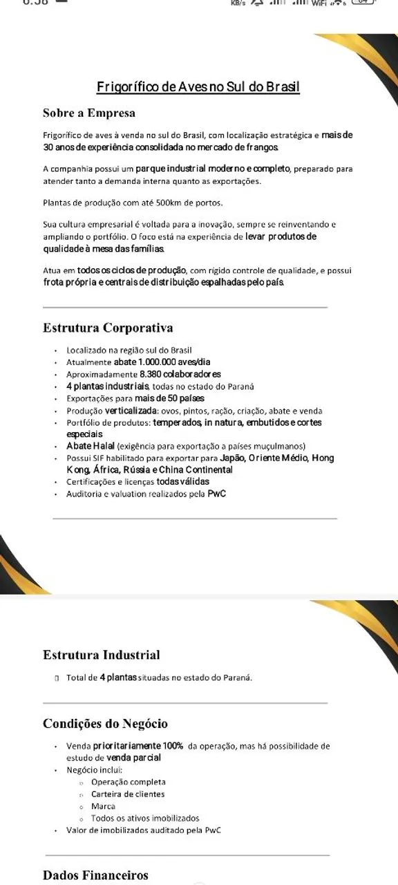Frigoríficos de frangos 4 unidades no Brasil, 7.1 Bilhões. - Foto 3