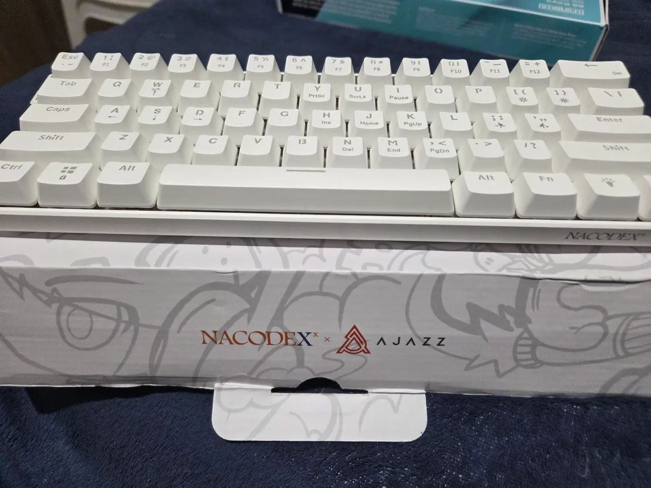 Teclado mecânico com fio Ajazz nk61 60% - Foto 3