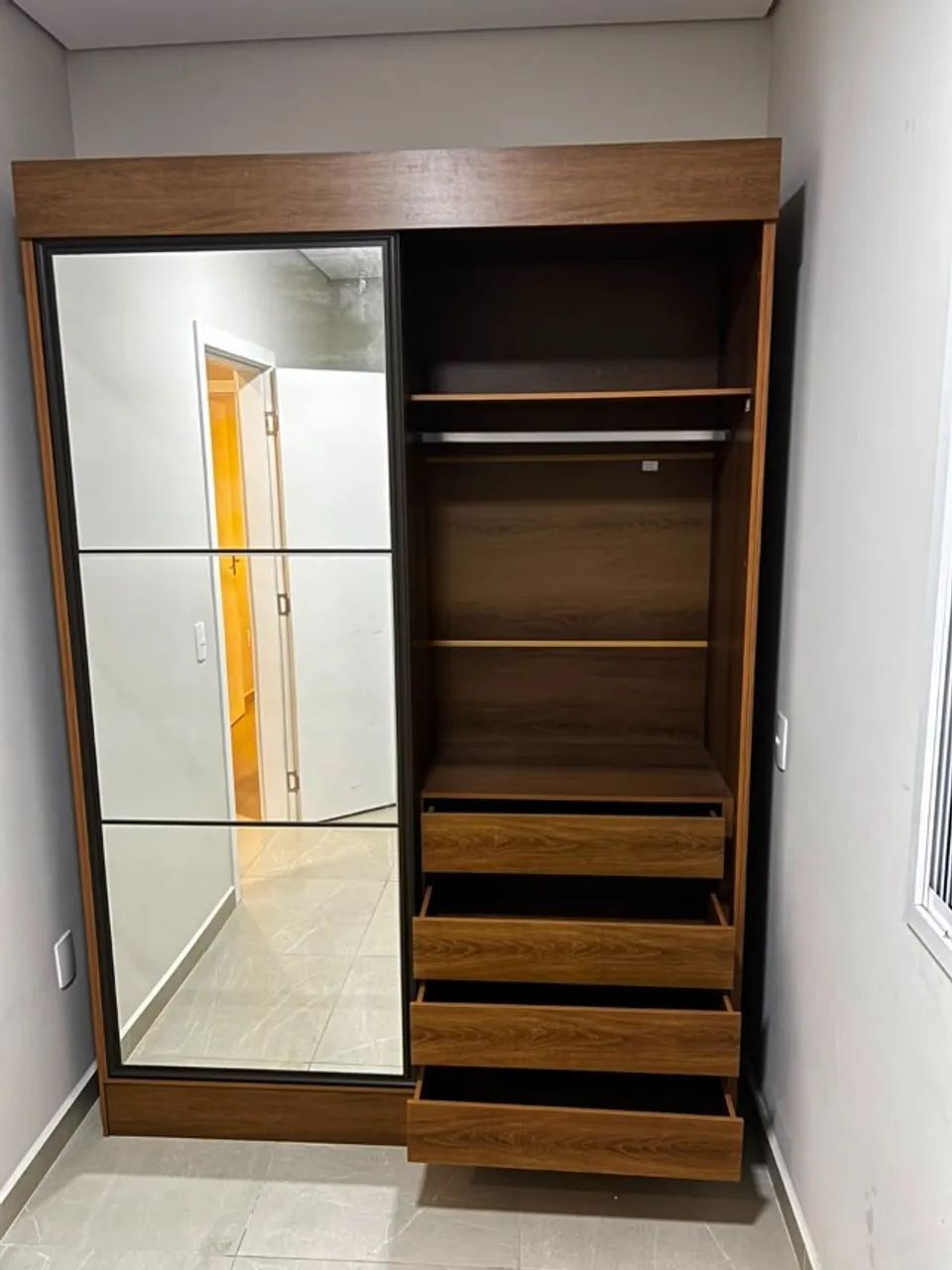 ROUPEIRO CASAL 100% MDF  - Foto 2