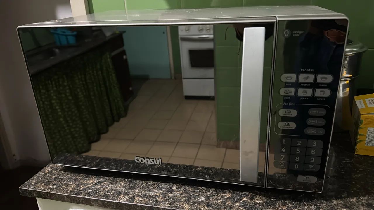 MICROONDAS CÔNSUL ESPELHADO 