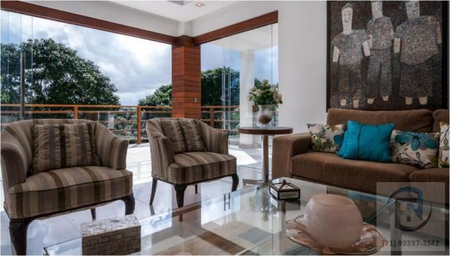 Casa em condomínio para locação em salvador, piatã, 4 dormitórios, 4 suítes, 6 banheiros, - Foto 17