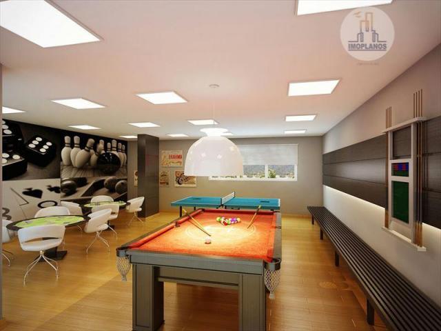 Apartamento com 2 dormitórios à venda, 95 m² por r$ 399.000,00 - canto do forte - praia gr - Foto 4