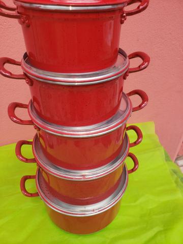 Panelas com alças de alumínio grossas - Foto 2