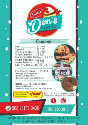 Doces para venda e revenda