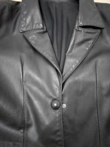jaqueta de couro feminina olx