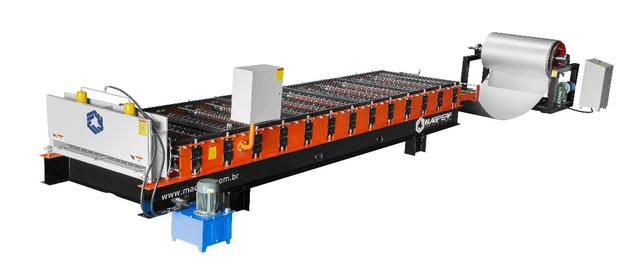 Máquina perfiladeira de telha trapézio 40.1020