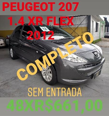Peugeot 207 XR 1.4 Flex 2012 Completo - Foto 8